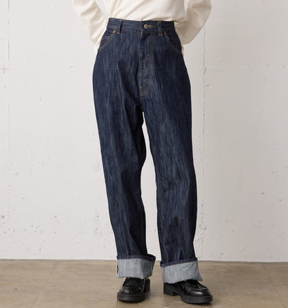 highwaist selvedge-denim