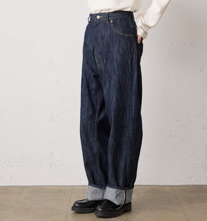 highwaist selvedge-denim