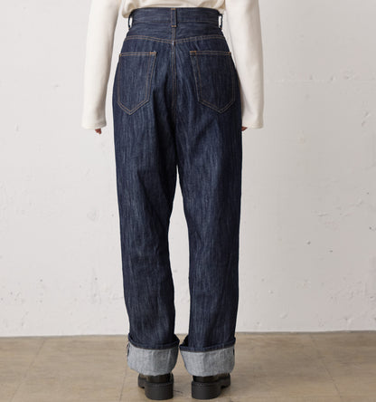 highwaist selvedge-denim