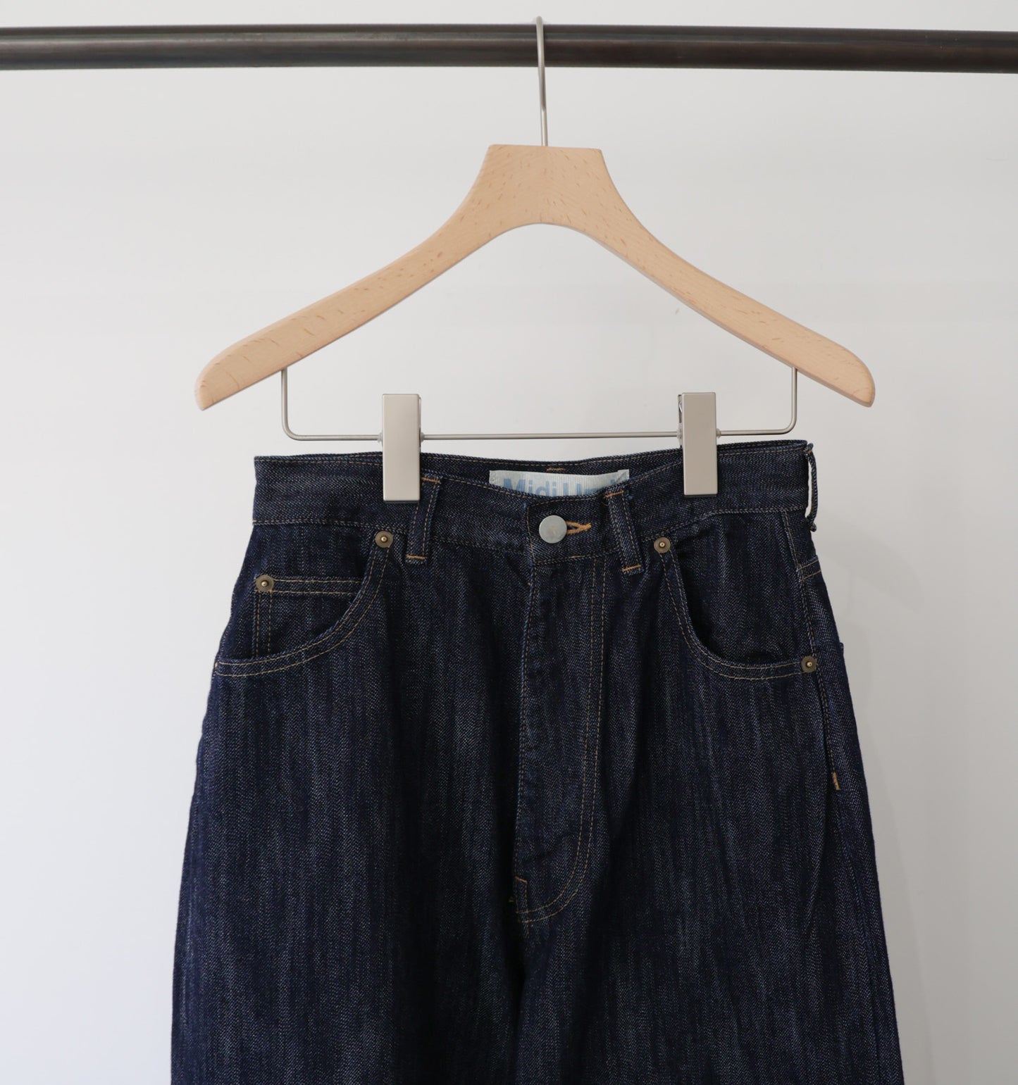 highwaist selvedge-denim