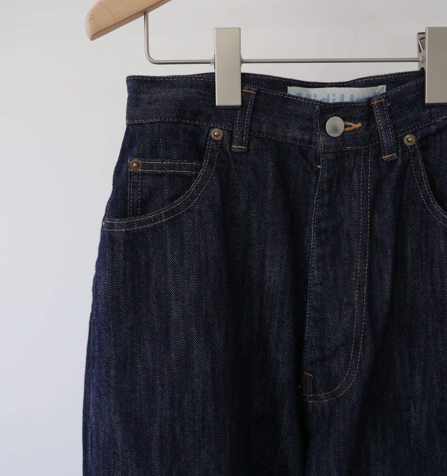 highwaist selvedge-denim