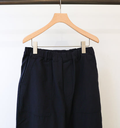 back satin baker pants