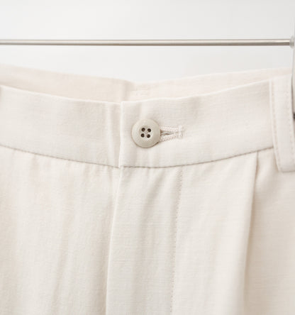 back satin 2tuck pants