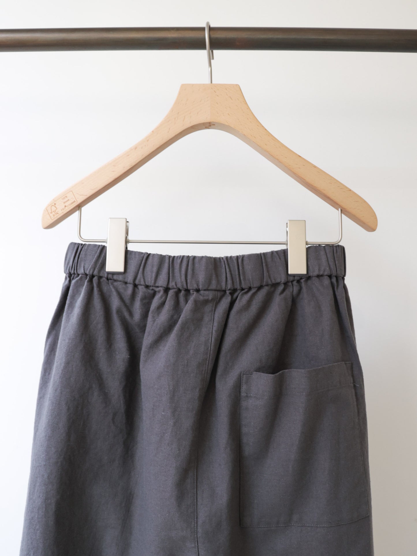 cotton linen wide easy pants