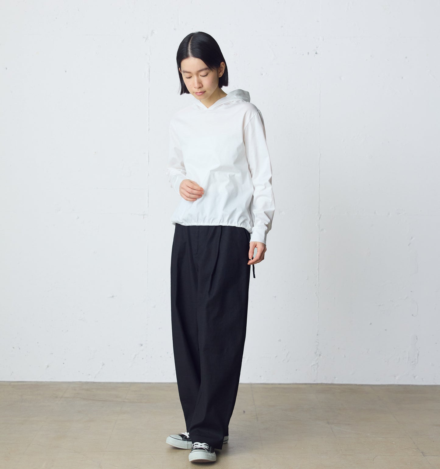 slacks pants with belt
