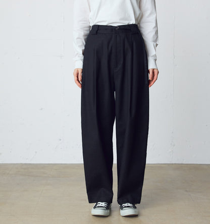 slacks pants with belt