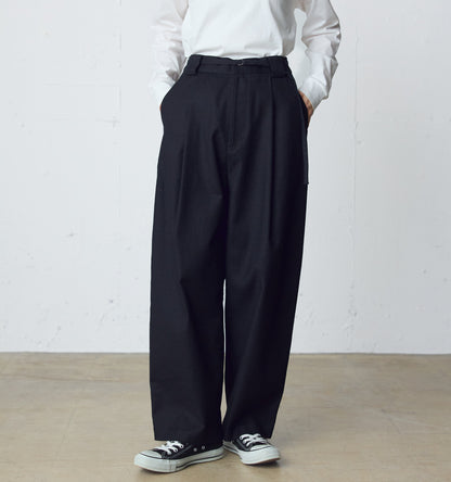slacks pants with belt
