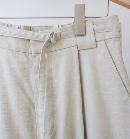 slacks pants with belt