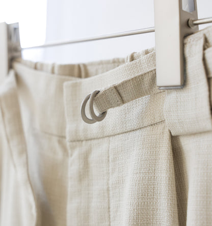 slacks pants with belt
