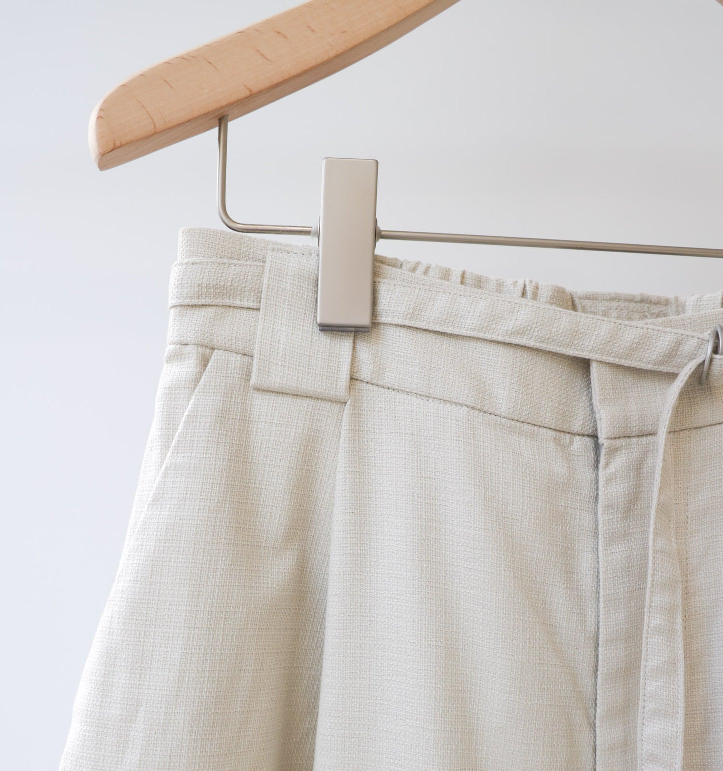 slacks pants with belt