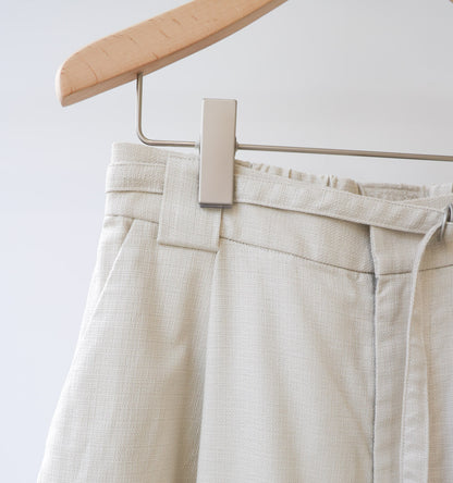slacks pants with belt