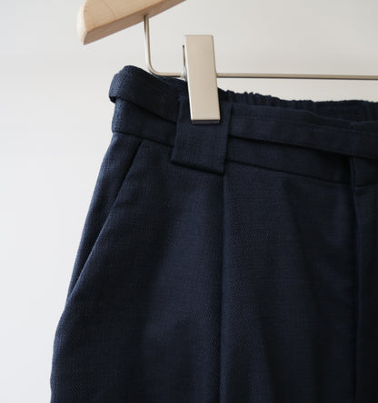 slacks pants with belt