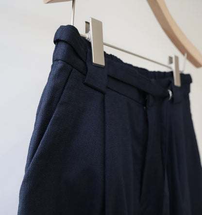 slacks pants with belt