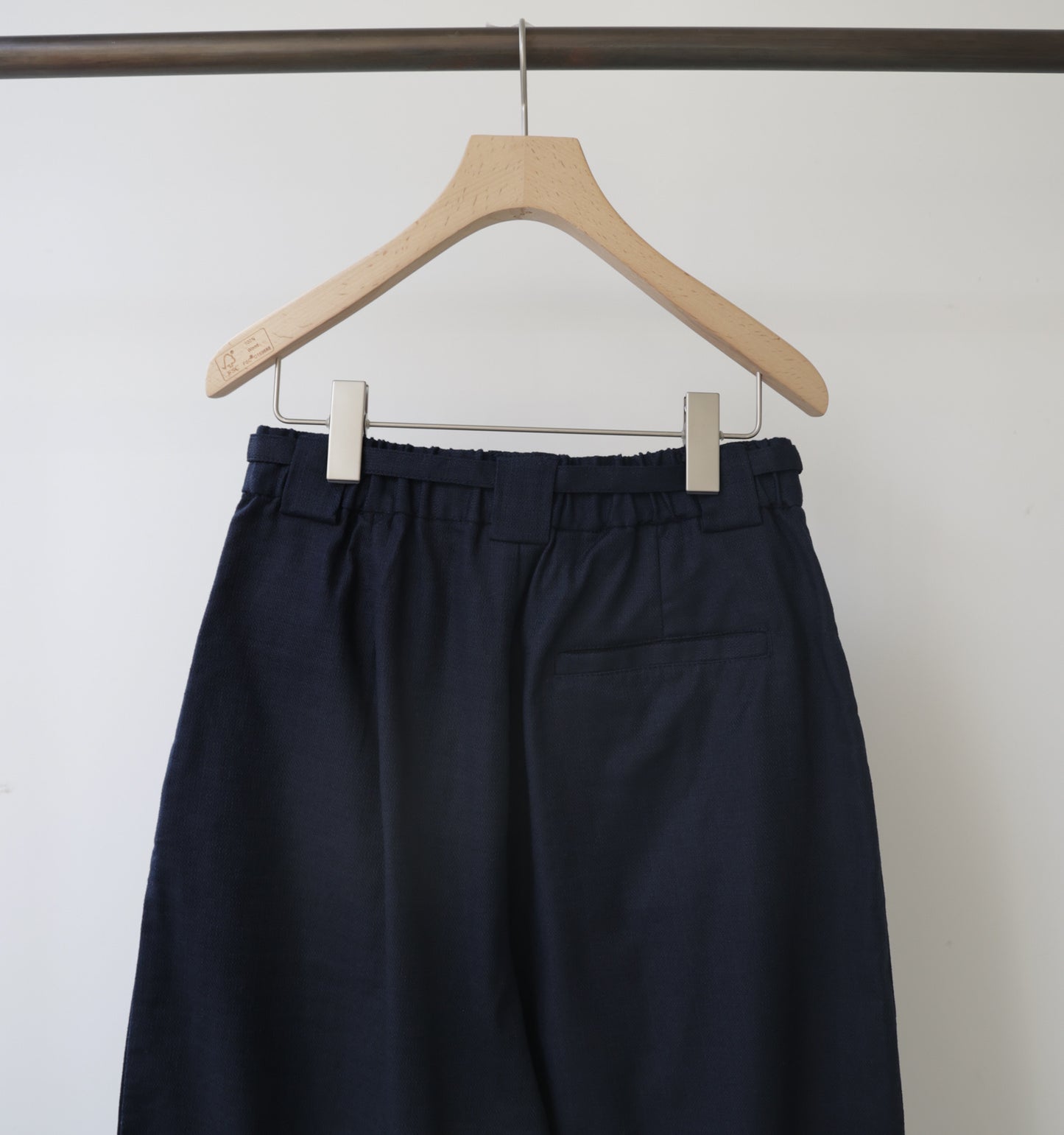 slacks pants with belt