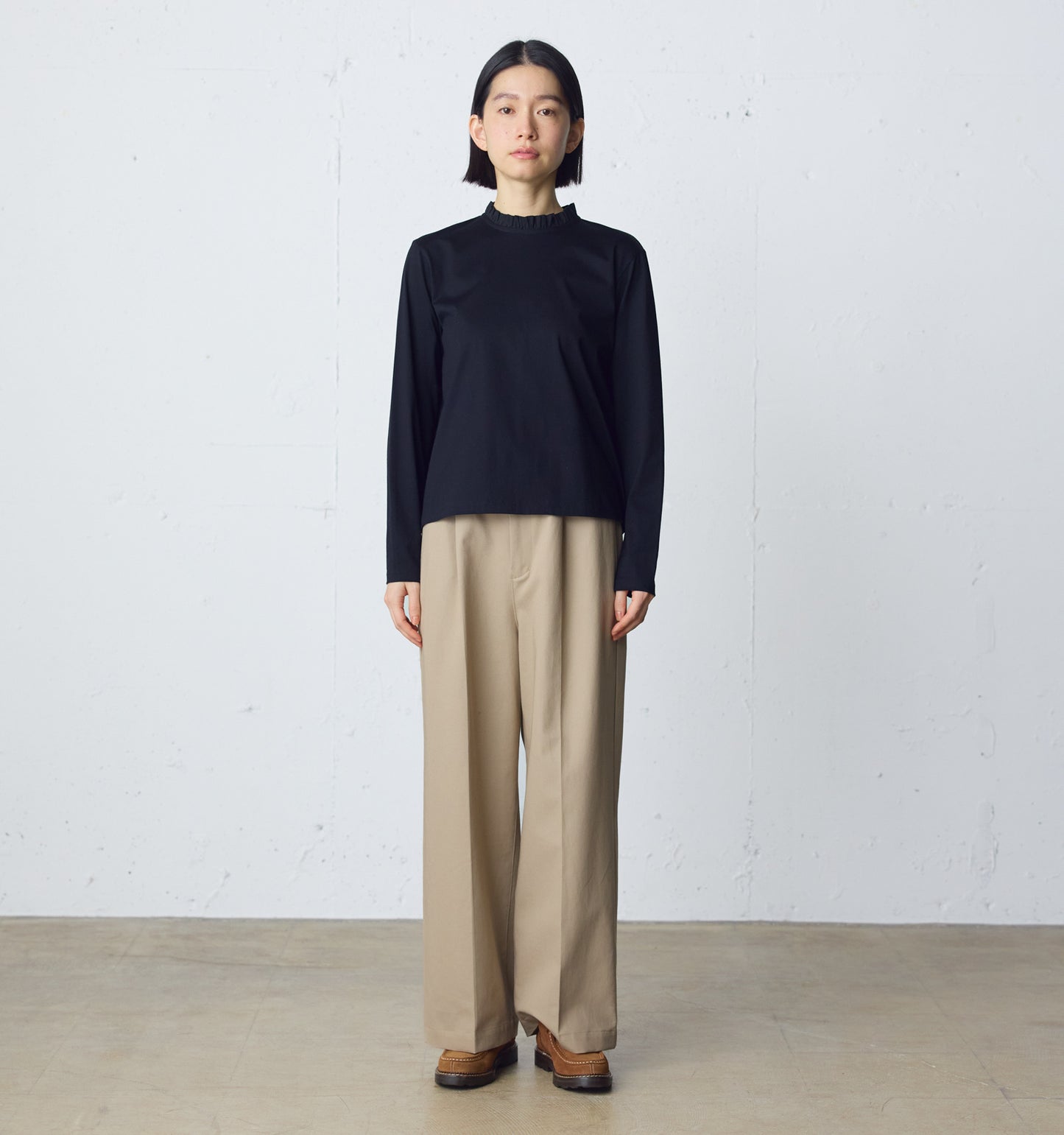 wide slacks pants
