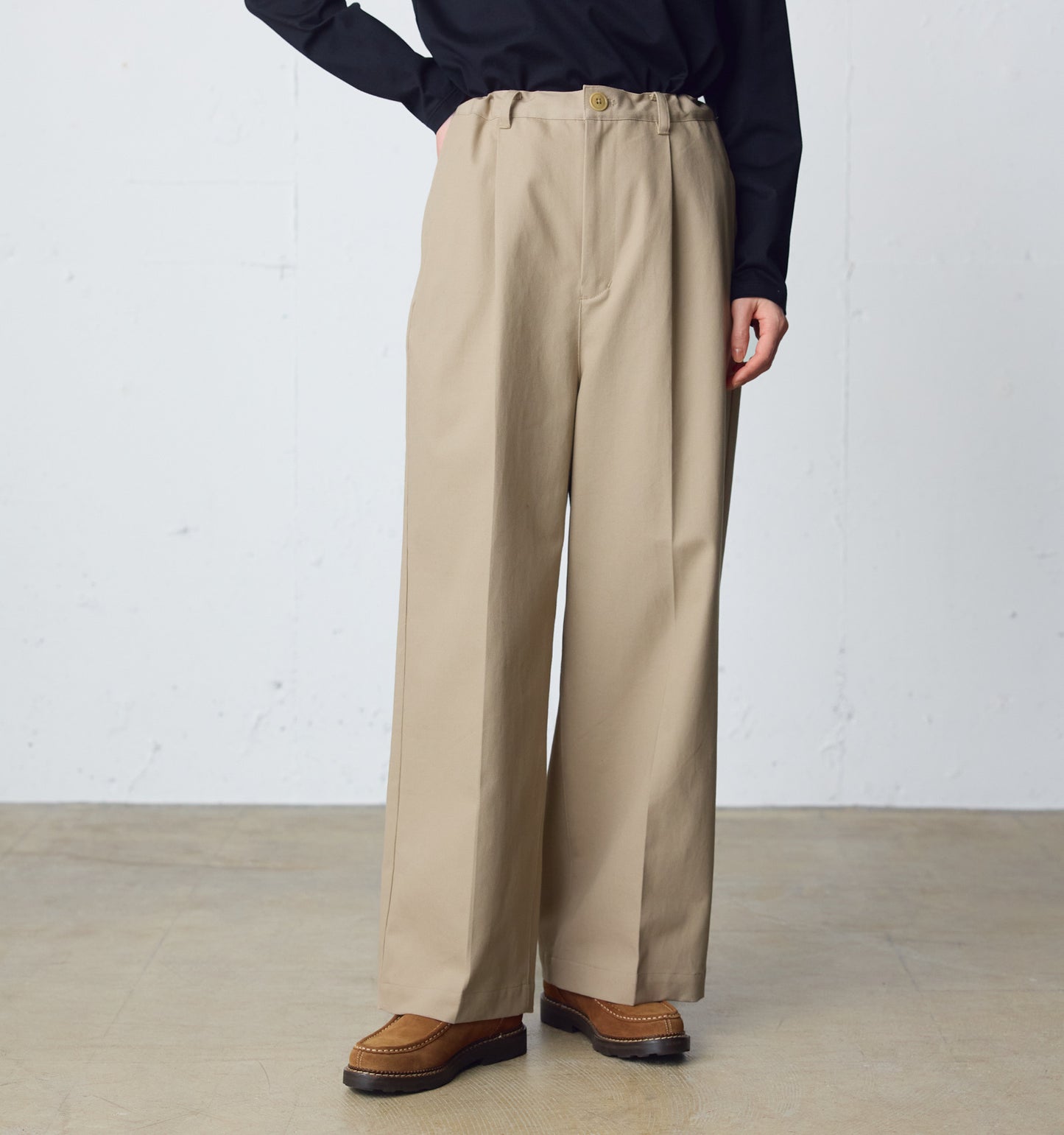 wide slacks pants