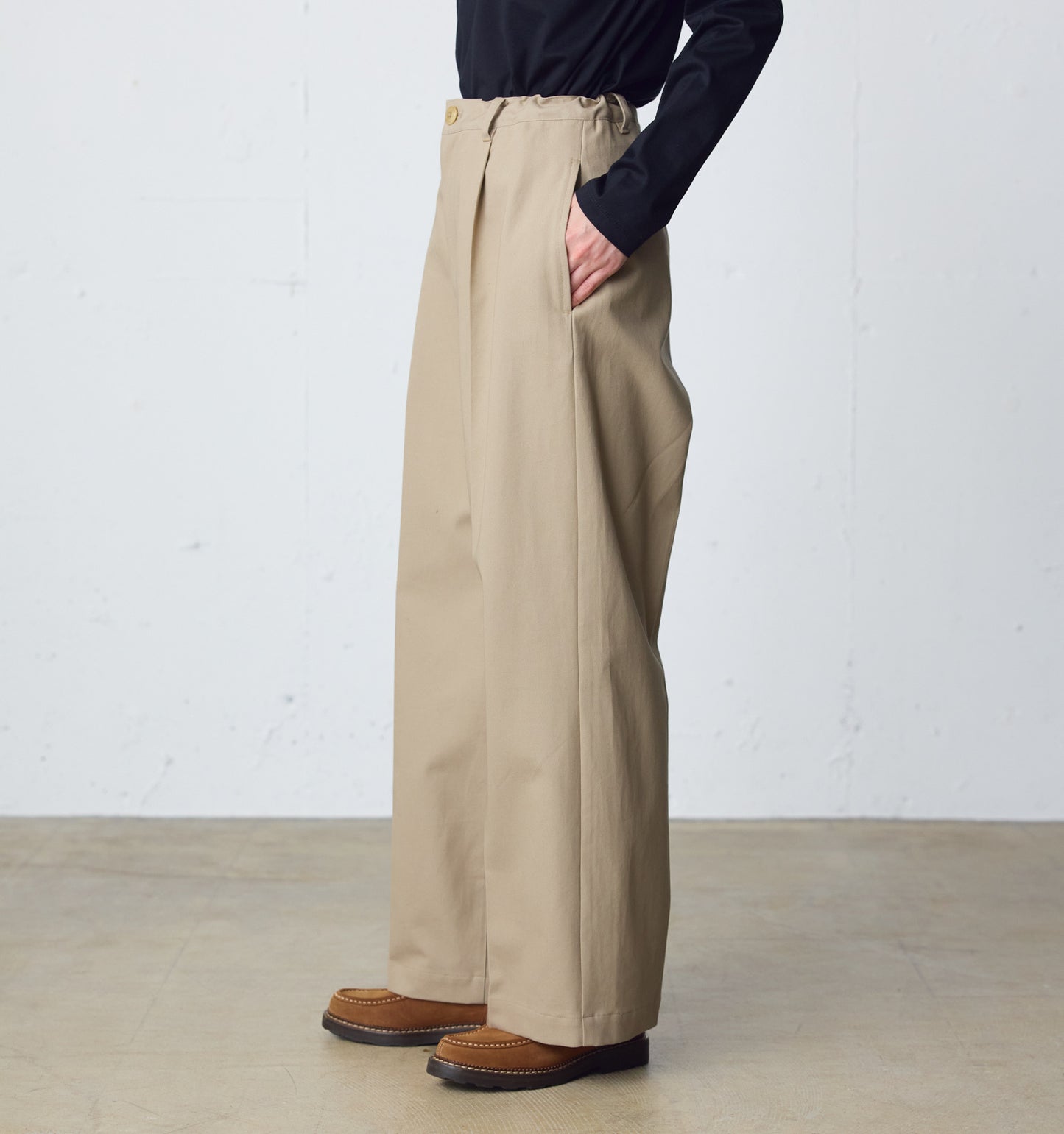 wide slacks pants