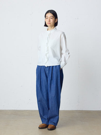 wide tapered denim