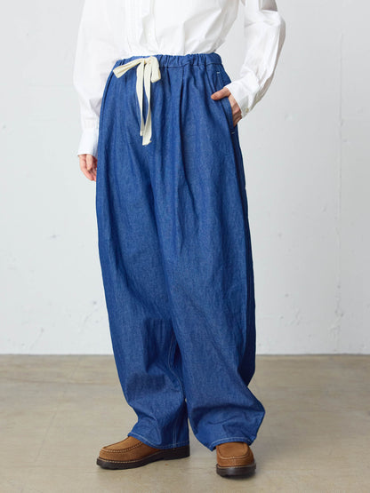 wide tapered denim