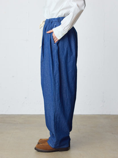 wide tapered denim
