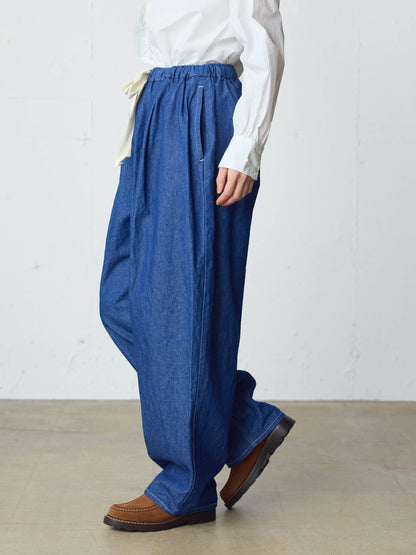 wide tapered denim