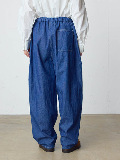 wide tapered denim