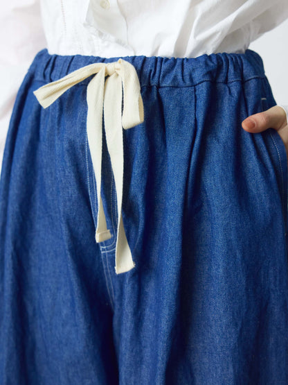 wide tapered denim