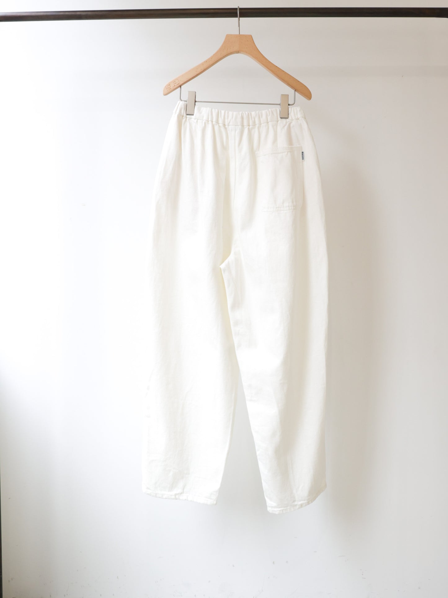 wide tapered denim