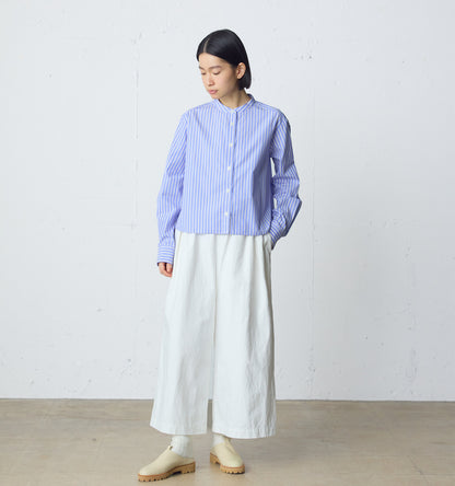 wide tuck denim