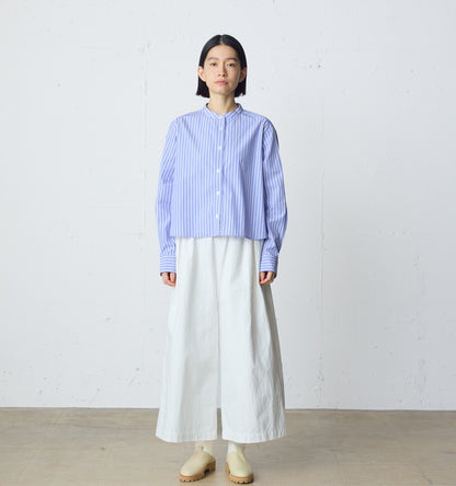 wide tuck denim