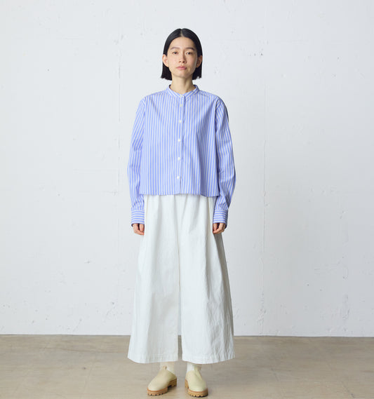 wide tuck denim