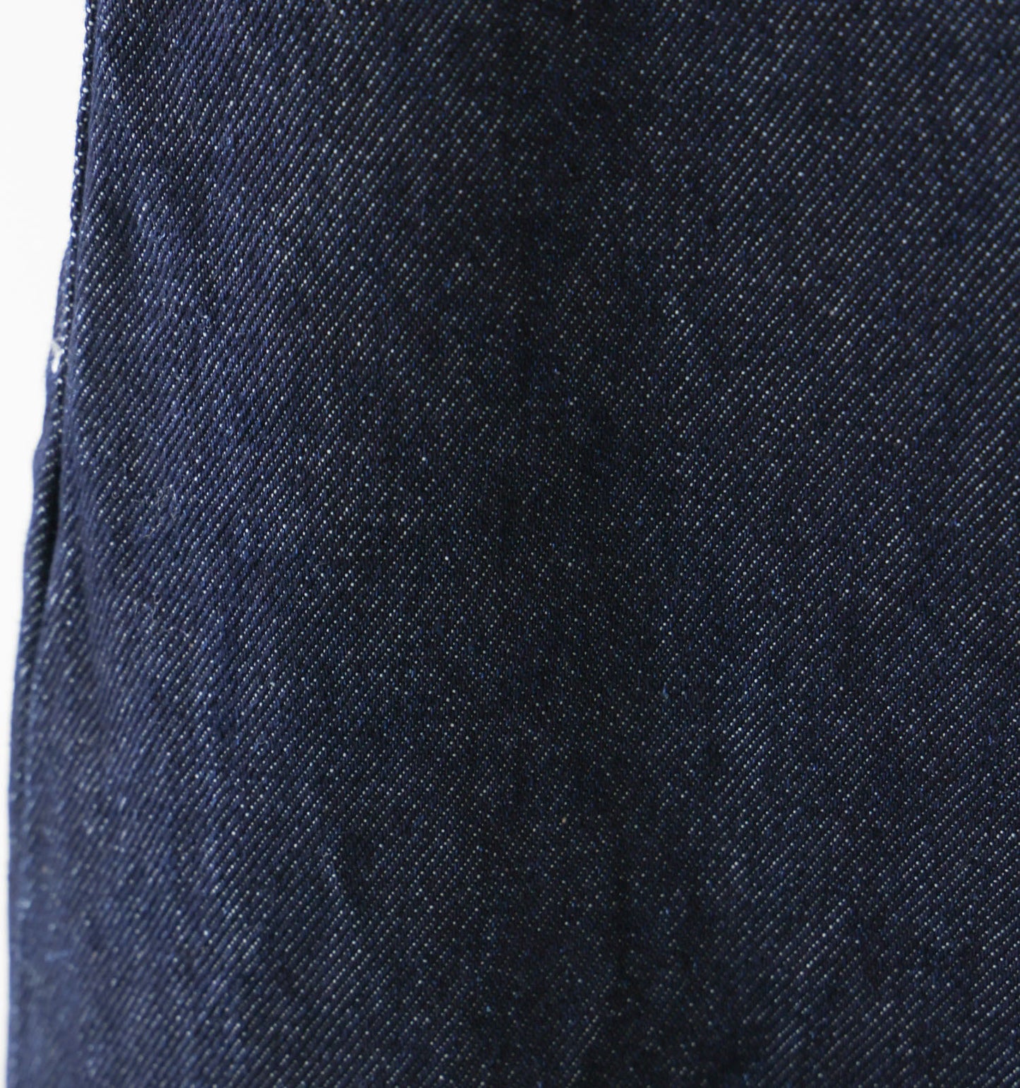 hi-waist curved denim