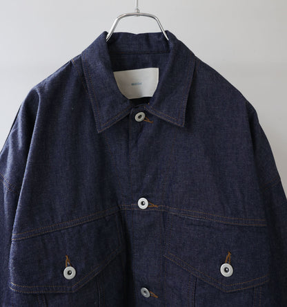 wide denim jacket
