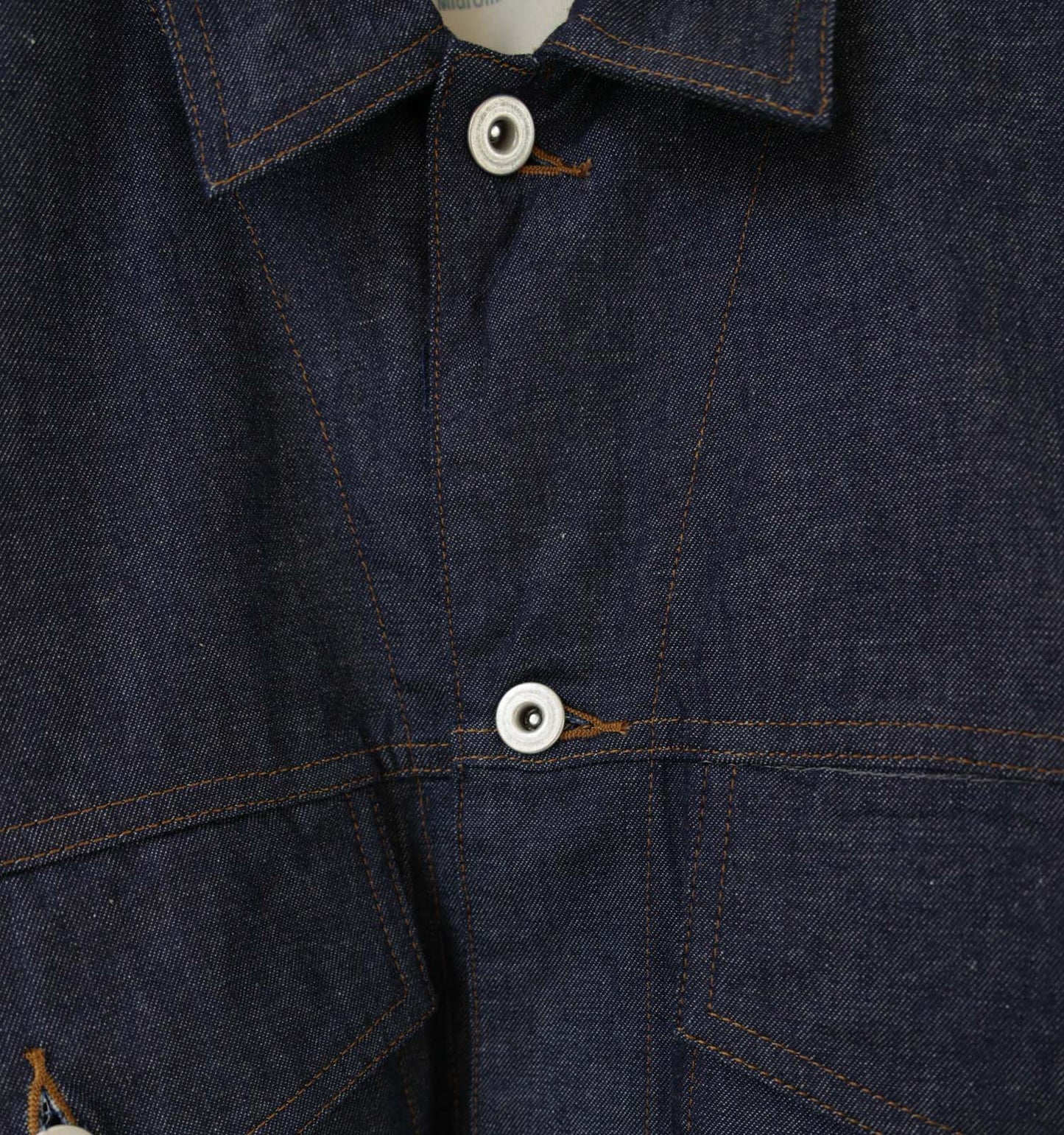 wide denim jacket