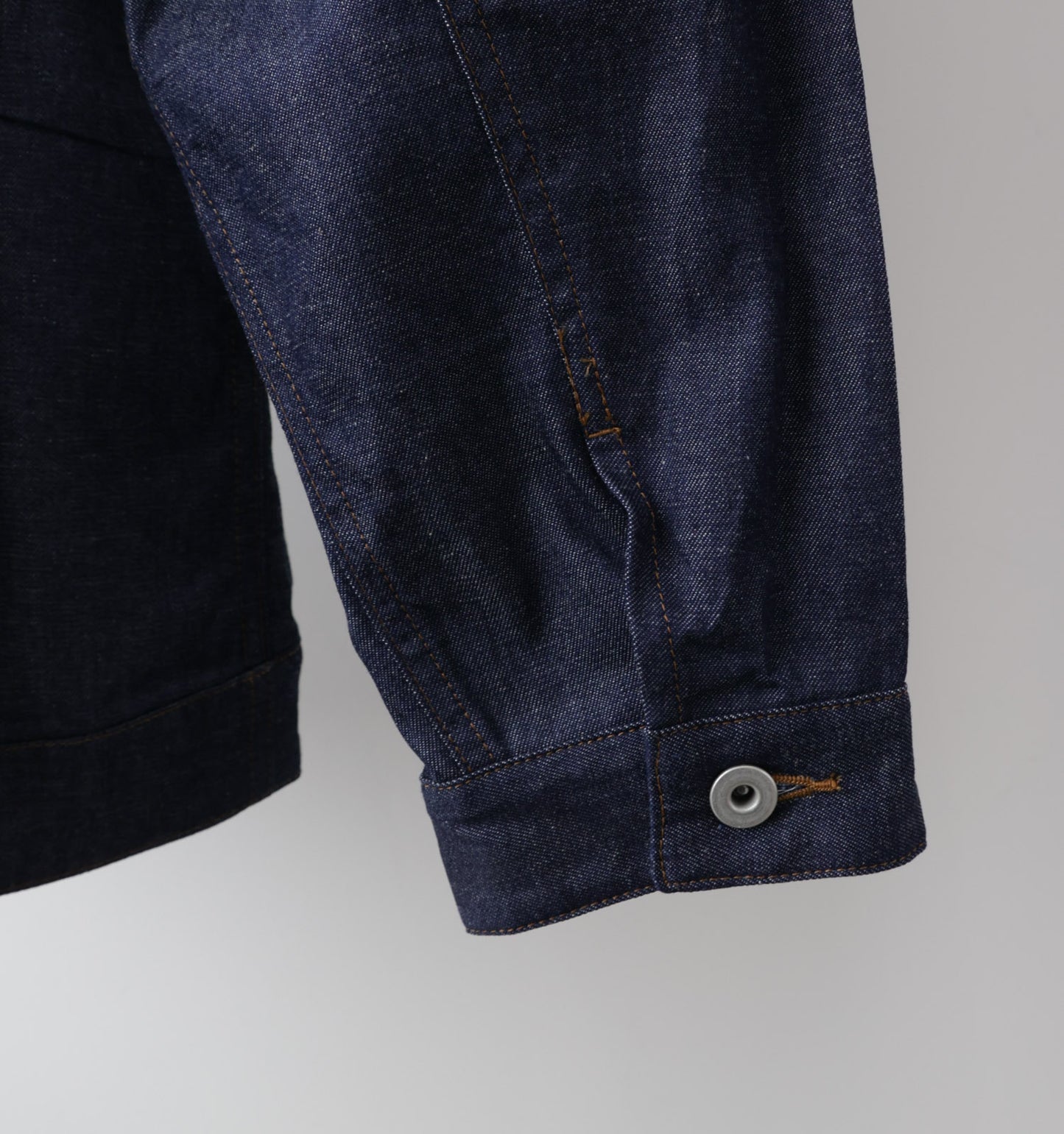 wide denim jacket