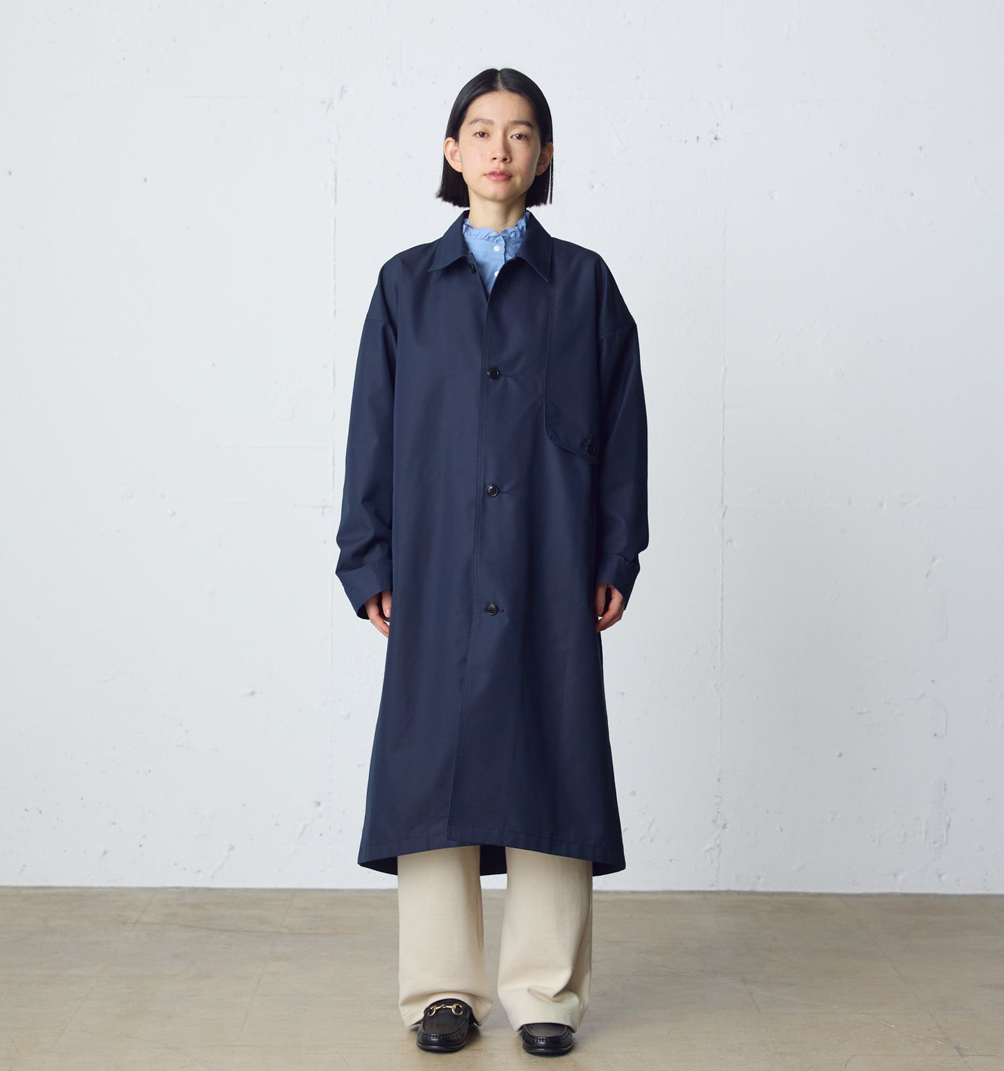 soutien collar coat