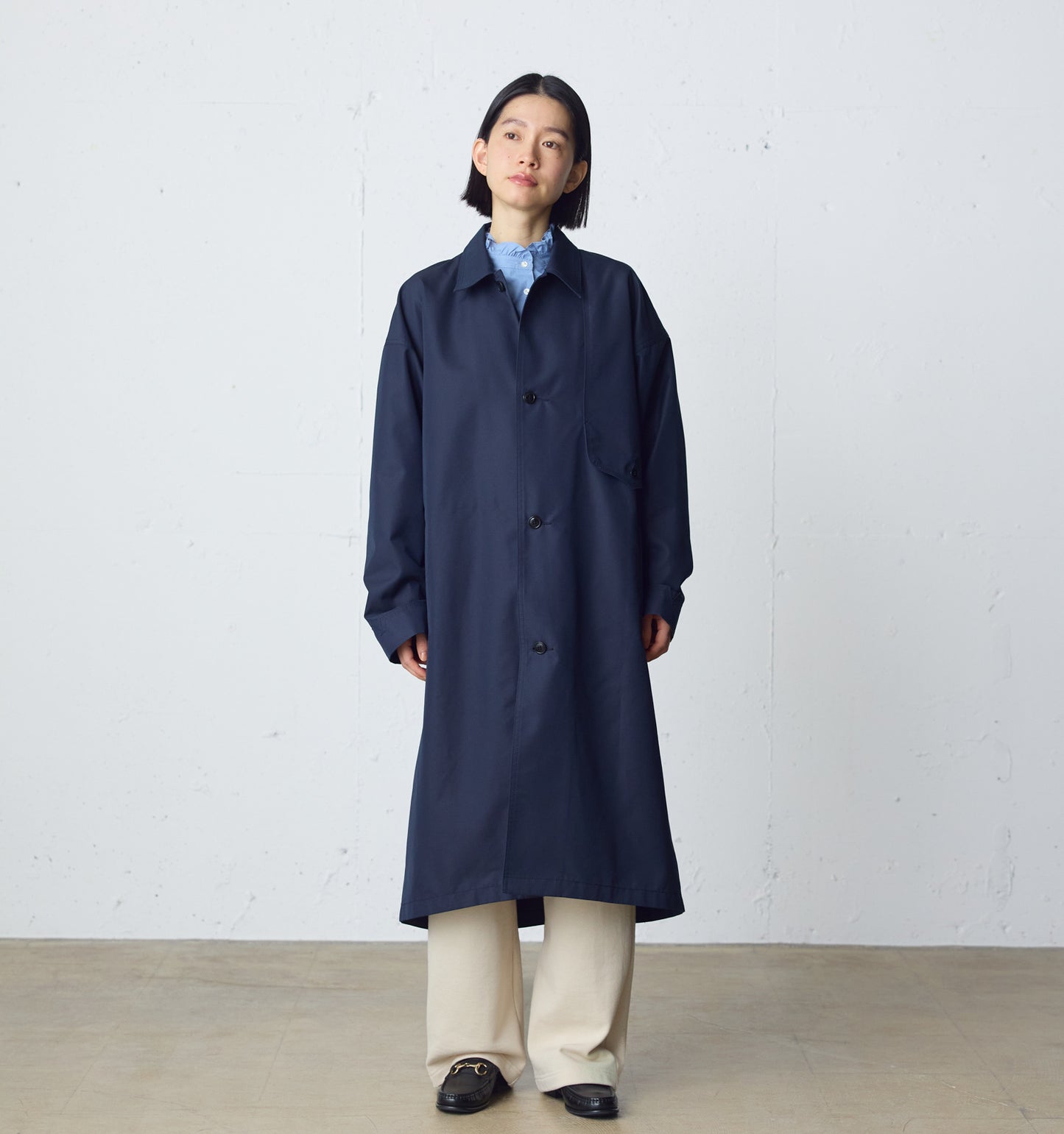soutien collar coat
