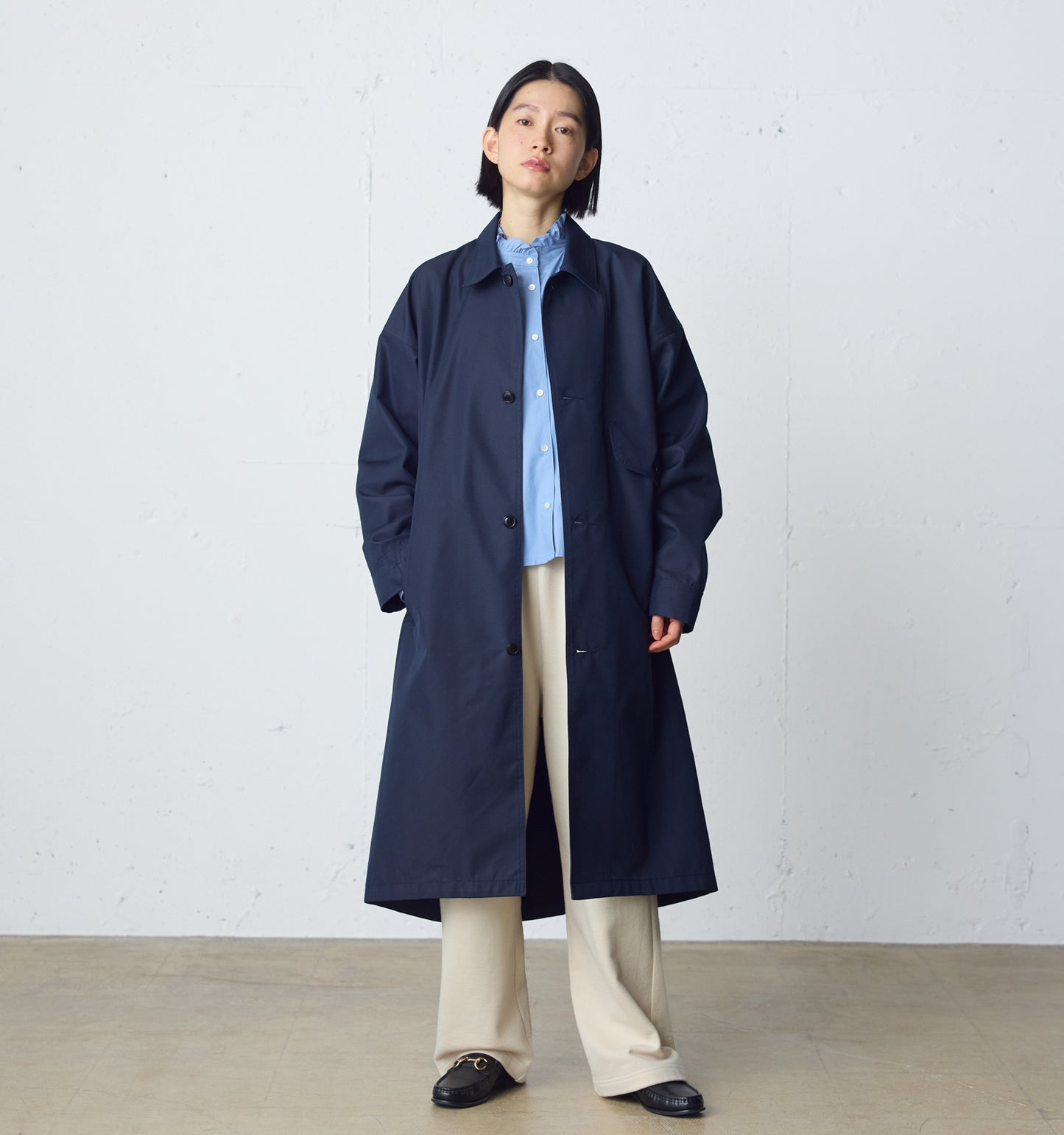 soutien collar coat