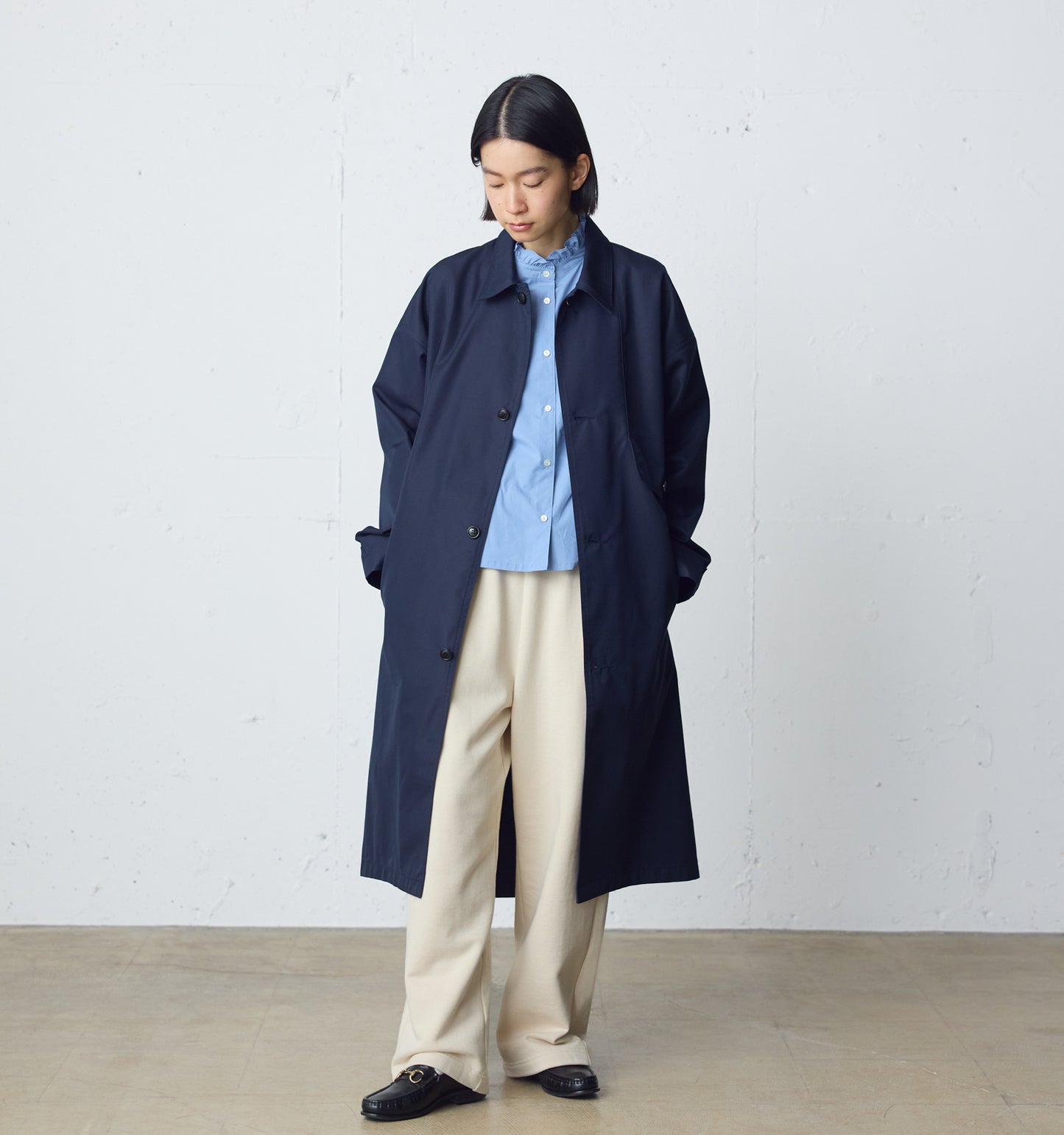soutien collar coat