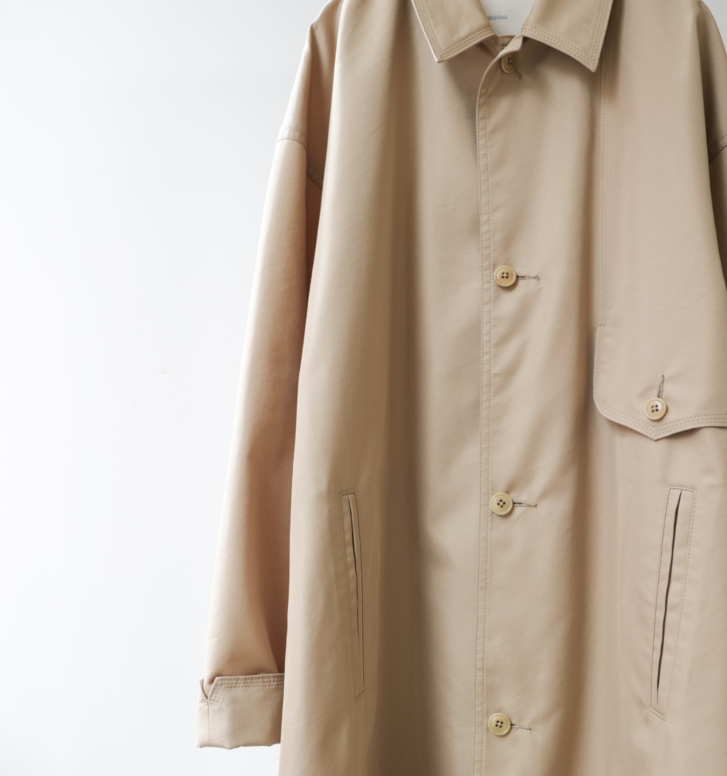 soutien collar coat