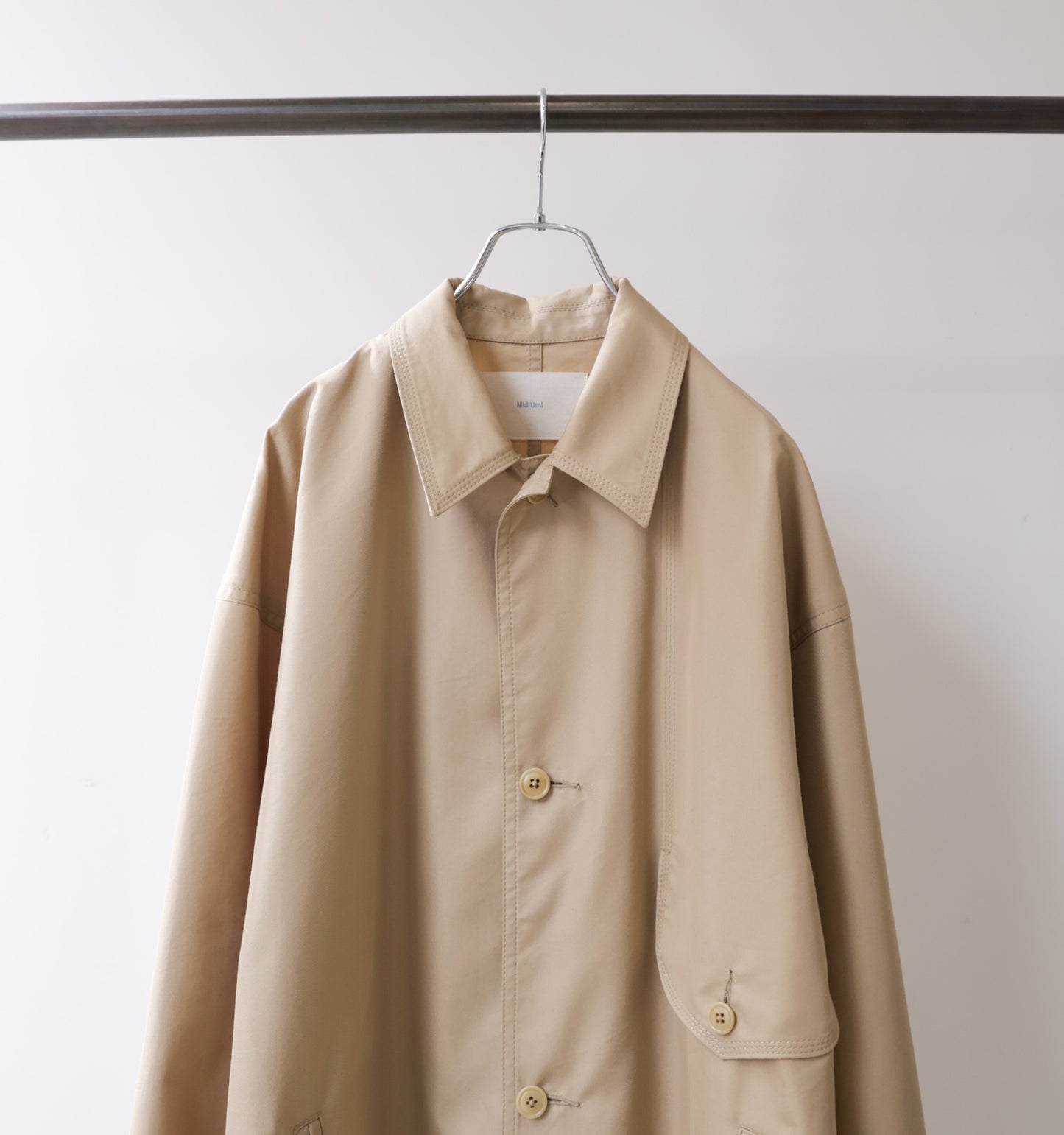 soutien collar coat