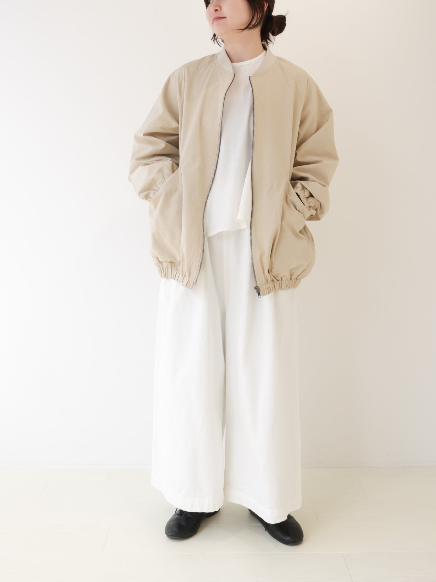 zip blouson