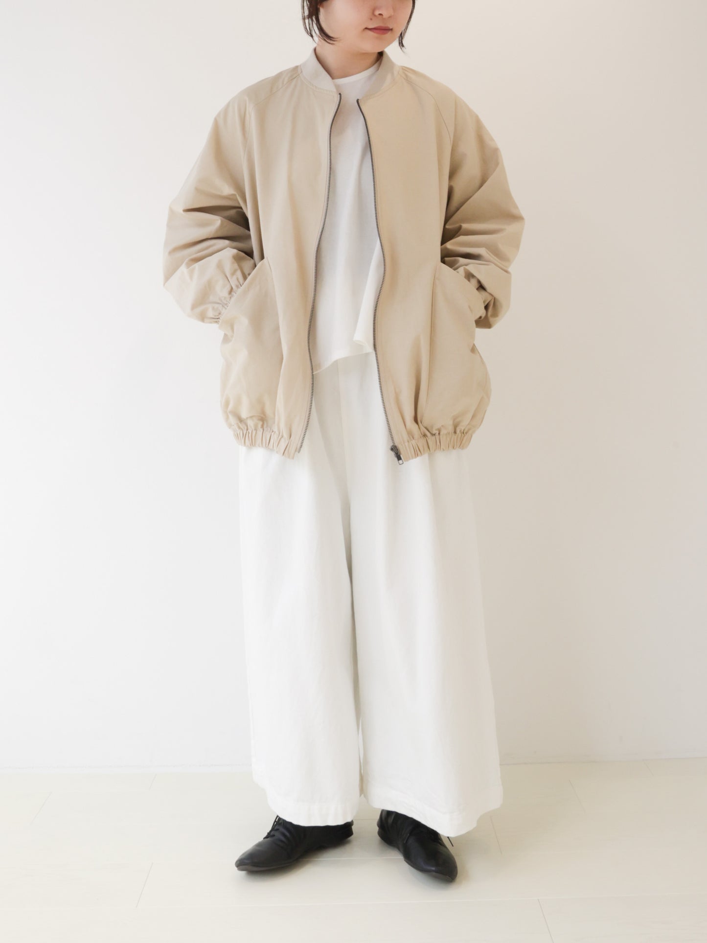 zip blouson