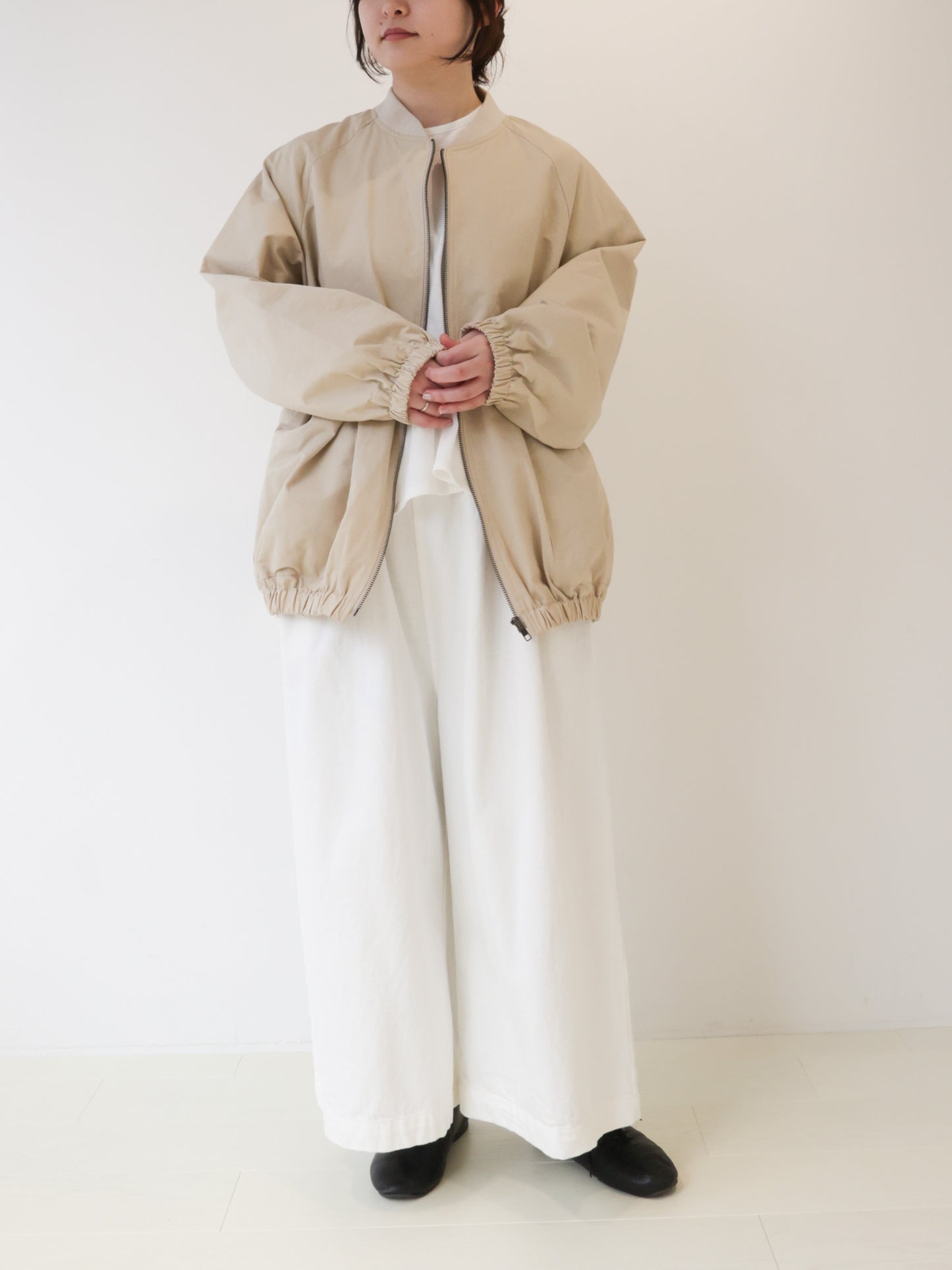 zip blouson