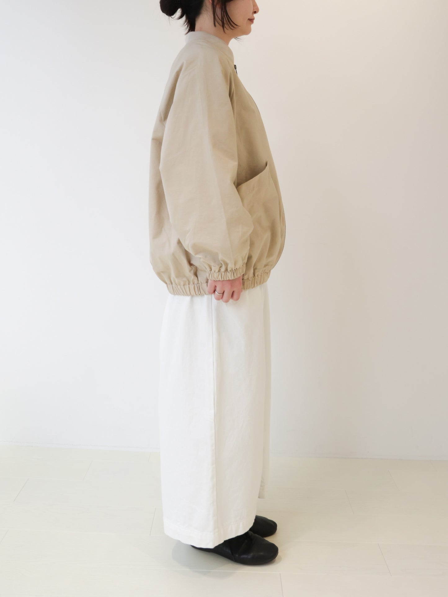 zip blouson