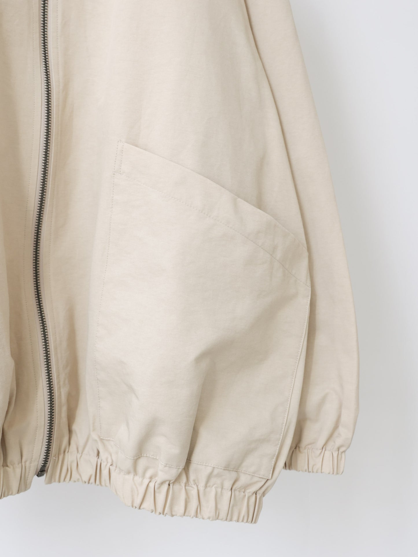 zip blouson