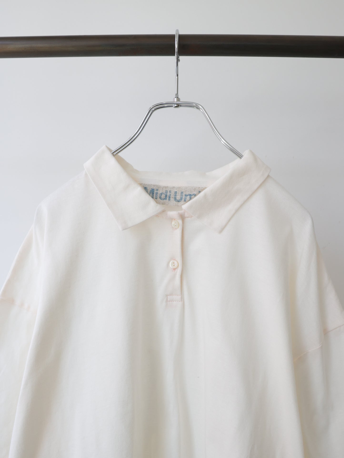 wide polo pullover