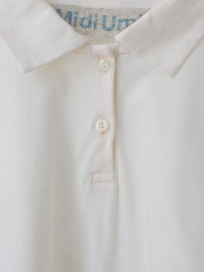 wide polo pullover