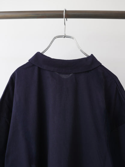 wide polo pullover