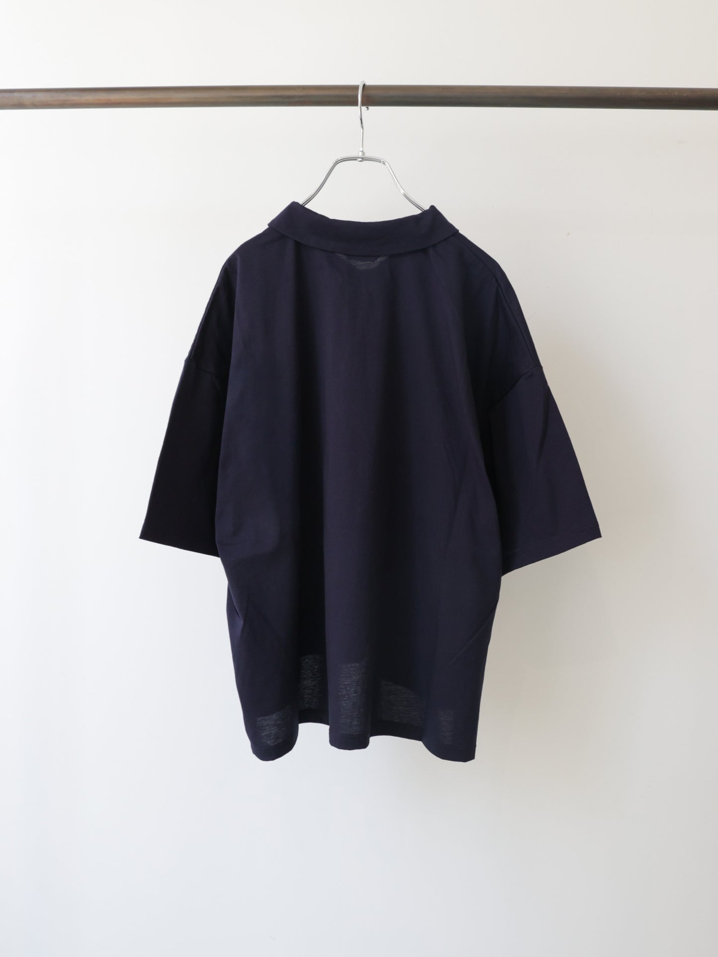 wide polo pullover
